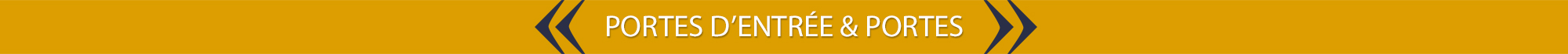 Menuiseries intérieures et extérieures