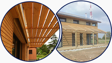 Maison à ossature bois