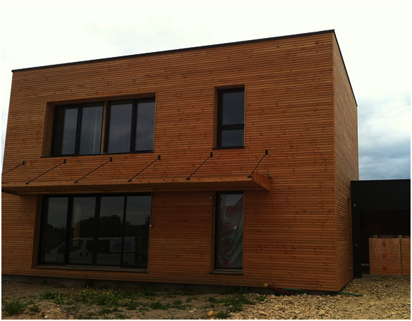 Maison à ossature bois